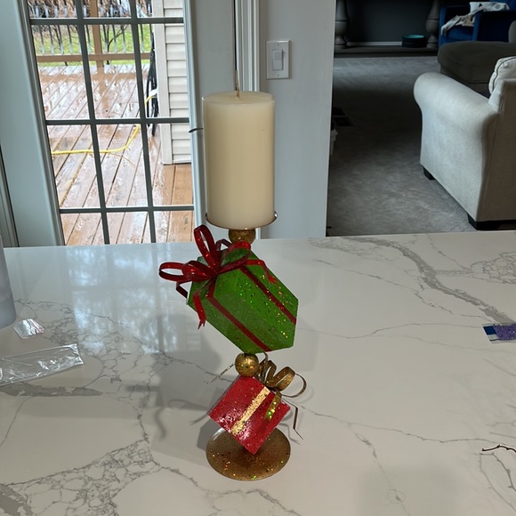 Christmas candle holder - Picture 4 of 4